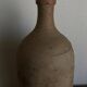Bouteille penchée de campagne 1950 XL grès brut terre cuite