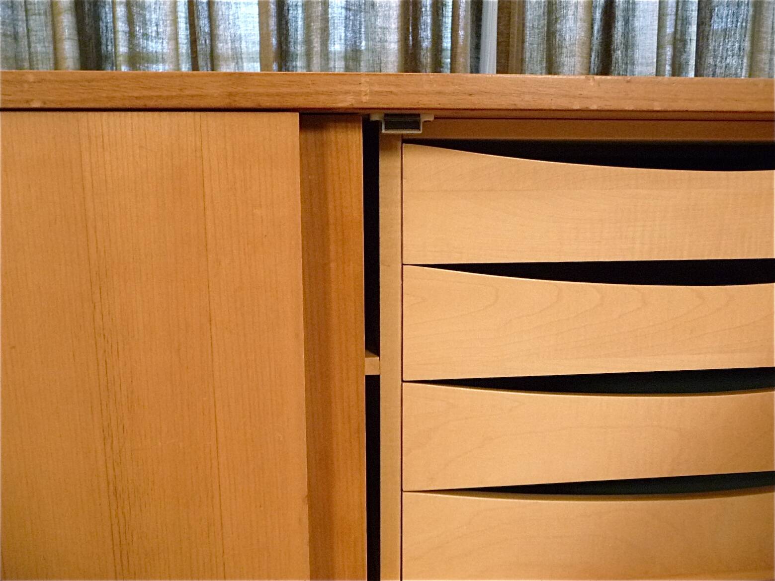 Large Minimalist Design Sideboard from WK Wohnen, Germany early 1960s