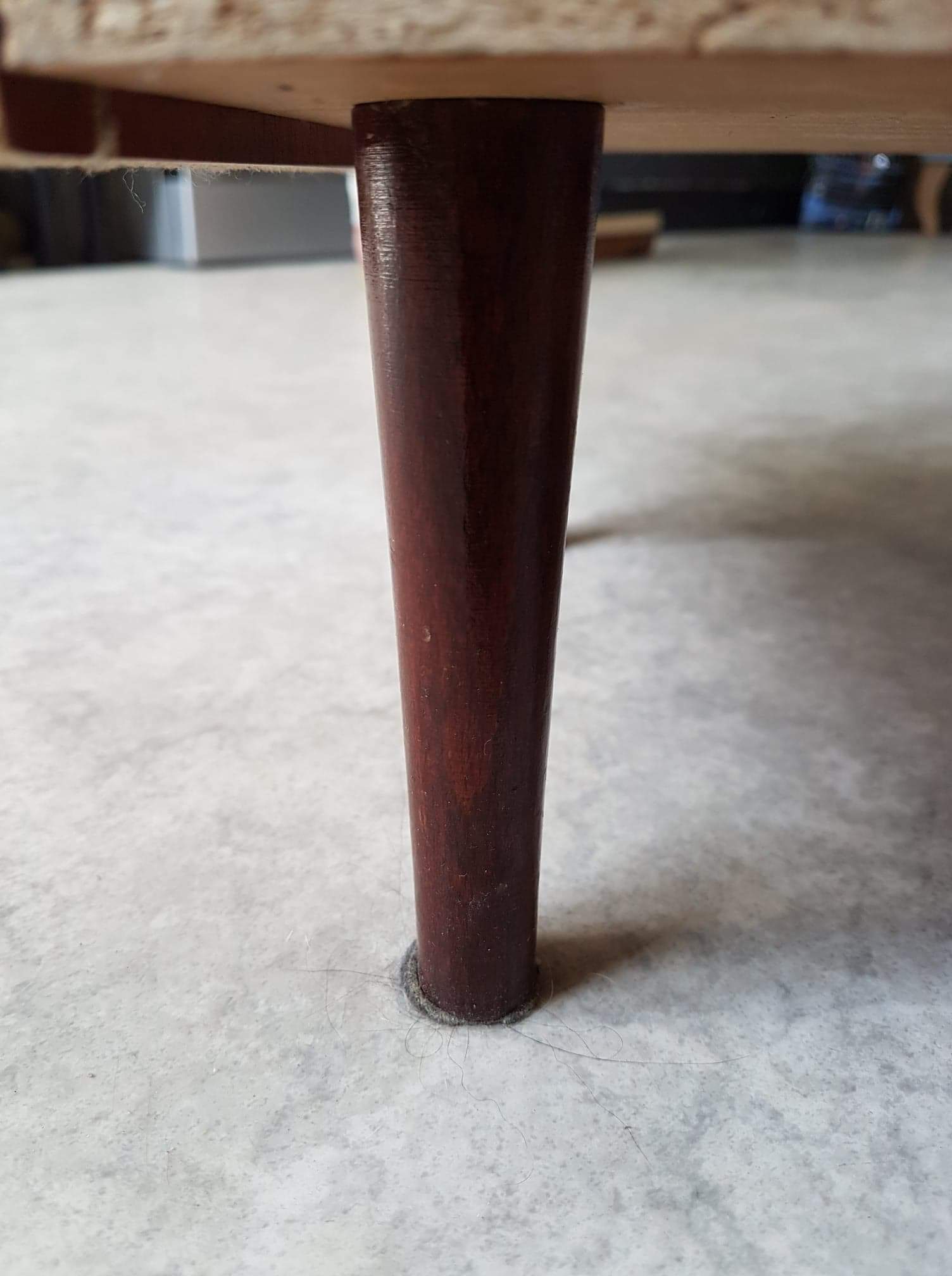 Vintage Shoe cabinet with storage locker on top