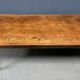 Rustic french farmhouse dining table made of oak and elm