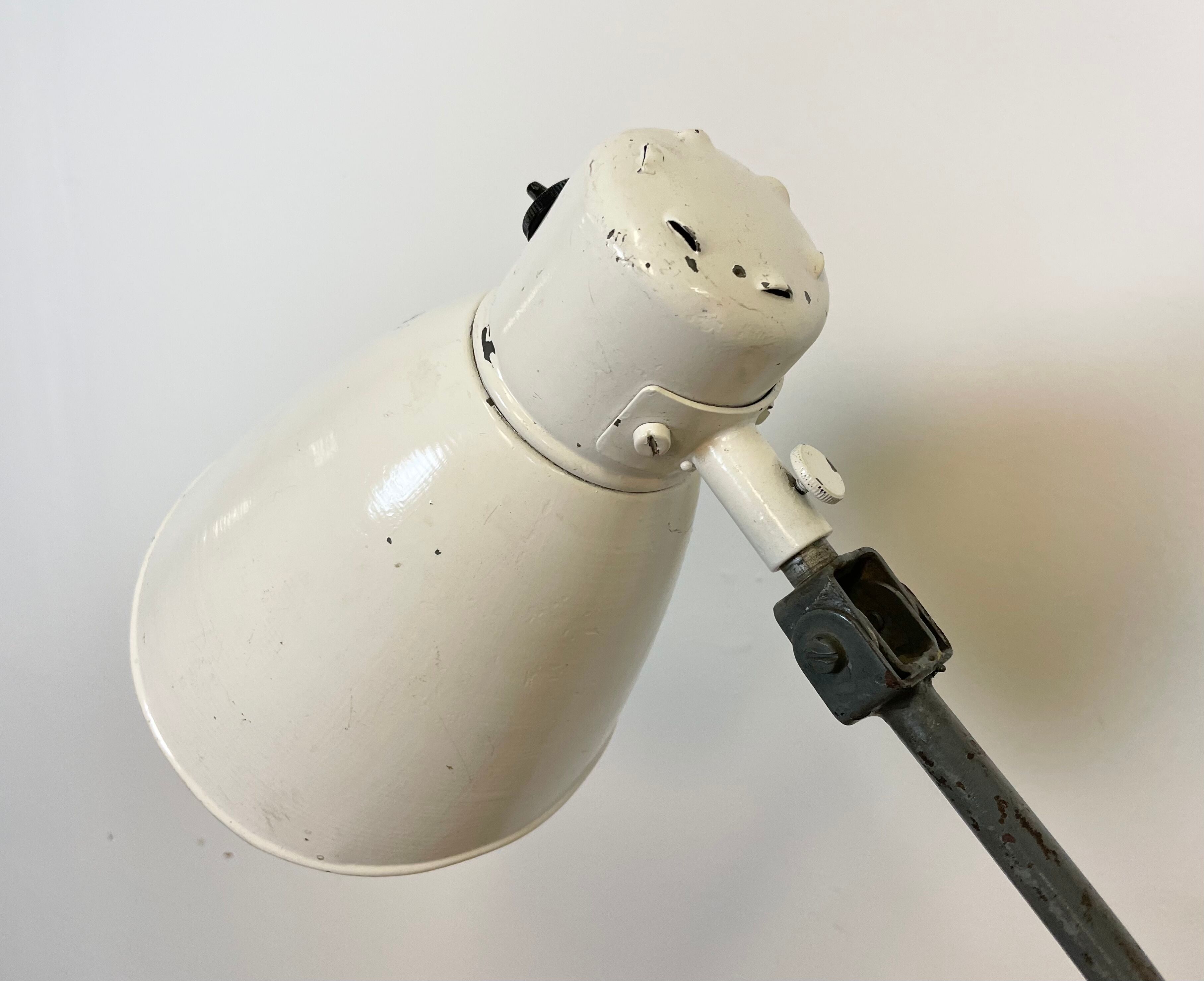Lampe de table d’atelier industriel années 1960