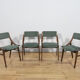 Chaises de sauteur à ski par Juliusz Kędziorek pour Zamojska, Pologne, années 1970, ensemble de 4