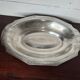 Mid-20th century silver-plated hollow dish