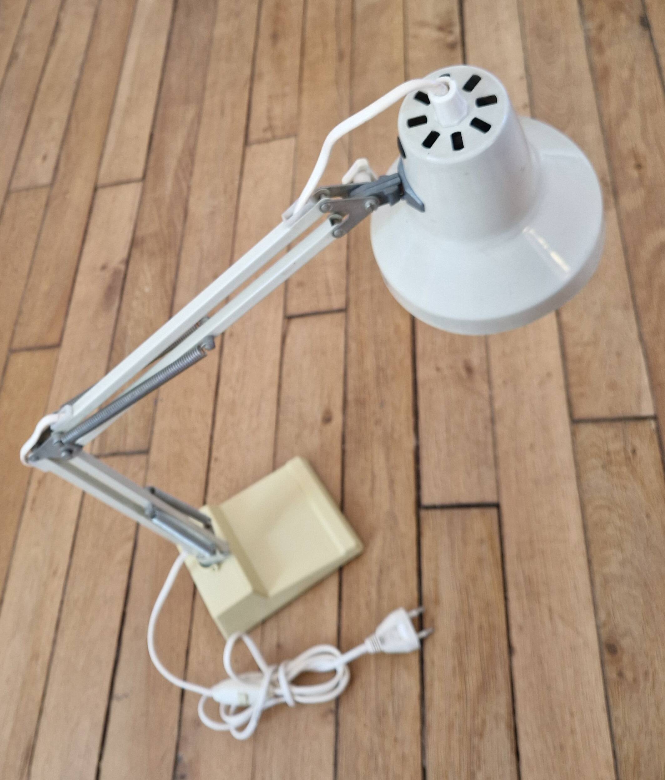 Vintage 1970 led desk lamp