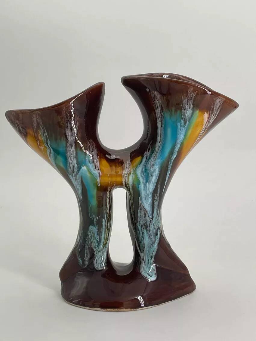 Vallauris vase in ceramic from the 1960s.