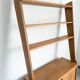 Bibliothèque de style scandinave, pieds compas, 1950/60'