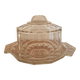 Glass bell and dish