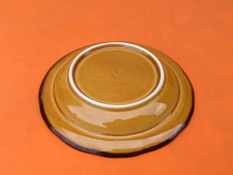 2 polylobed soup plates In the Haute-de-Provence earthenware style