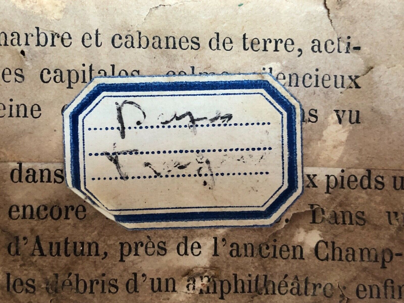 Miniature peinte à la main d'apres Fragonard cadre en bois vers 1900