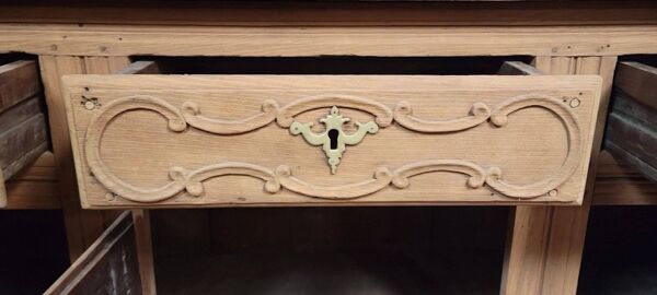 Buffet en enfilade époque Louis XV en bois massif aérogommé