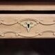 Louis XV period sideboard in solid wood with an air-abrasive finish