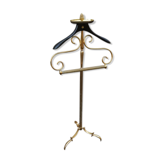 Vintage brass valet