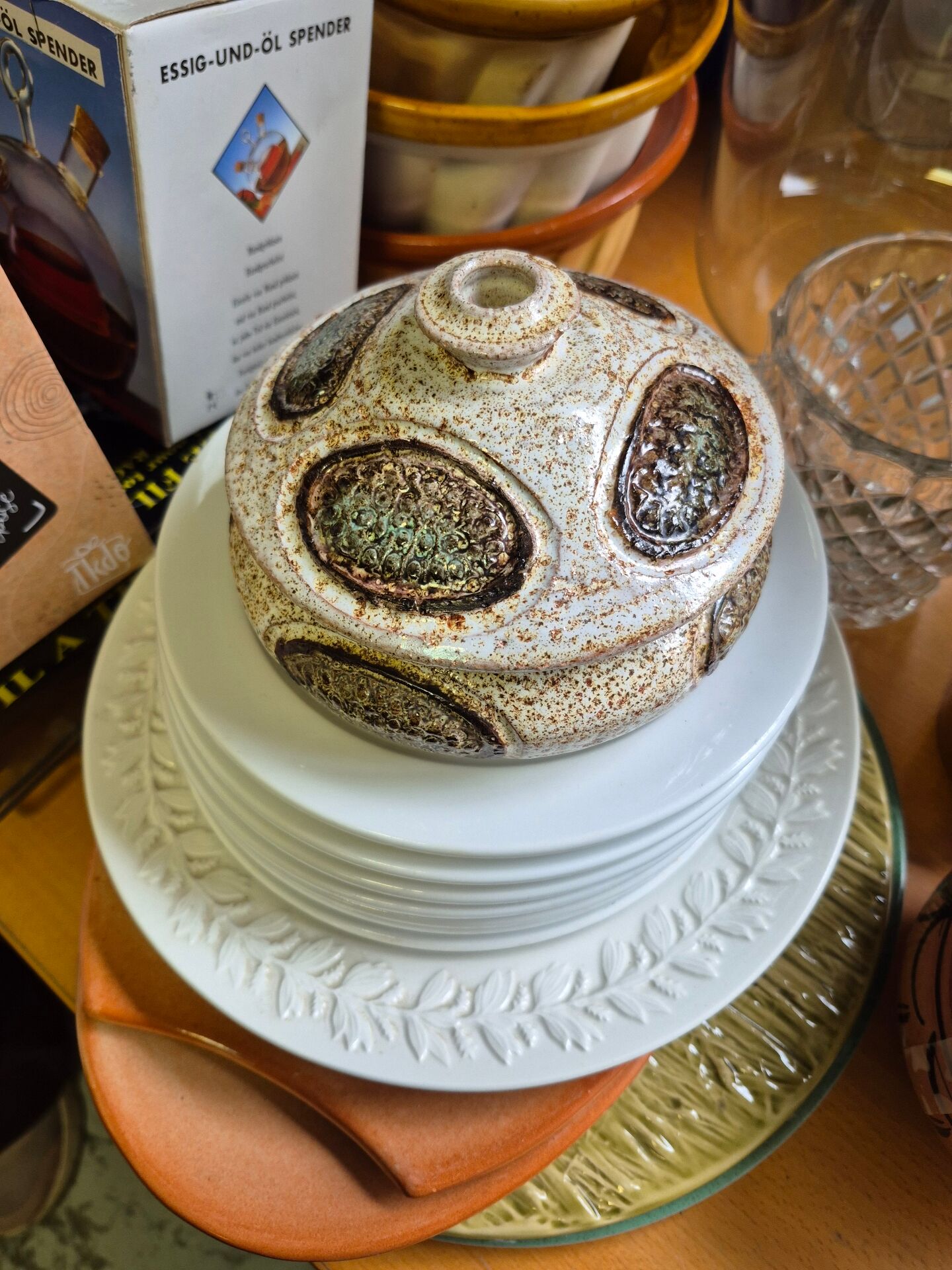 Ceramic bonbonnière Marcel Giraud