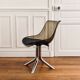 Chaise vintage space age plexiglass
