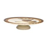 Vintage footed pie dish