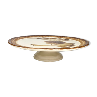 Vintage footed pie dish