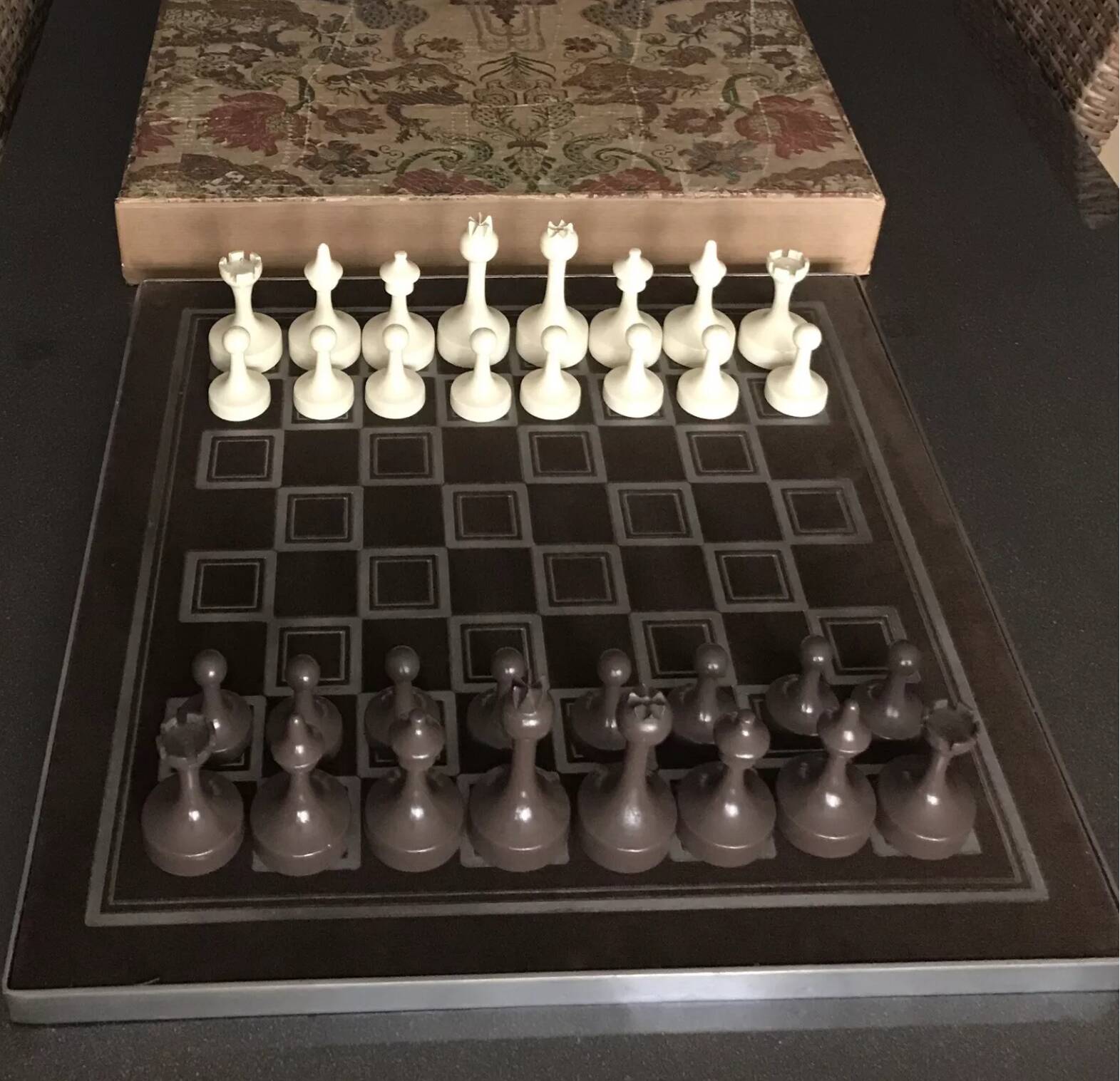 Rare CHESS GAME, Vintage Box, Prestige Collection SMIR France