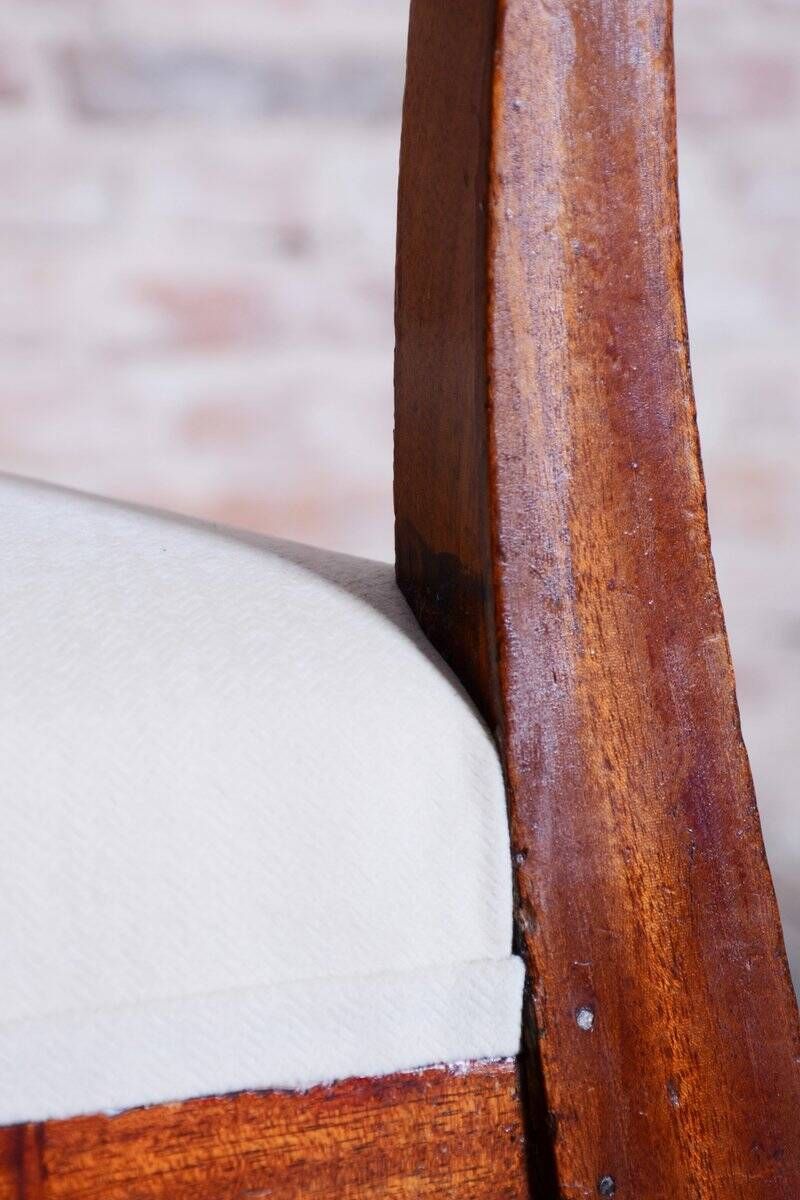 Czech Art Deco Dining Table and Chairs by J. Kotěra for Josef Motka - Litovel, 1900s, Set of 4
