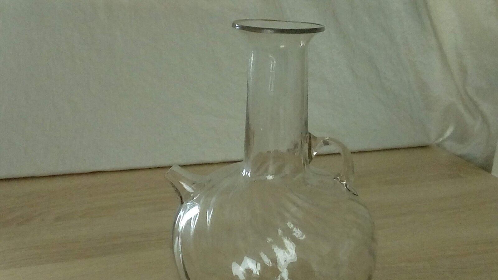 Crystal carafe late 18th early 19th