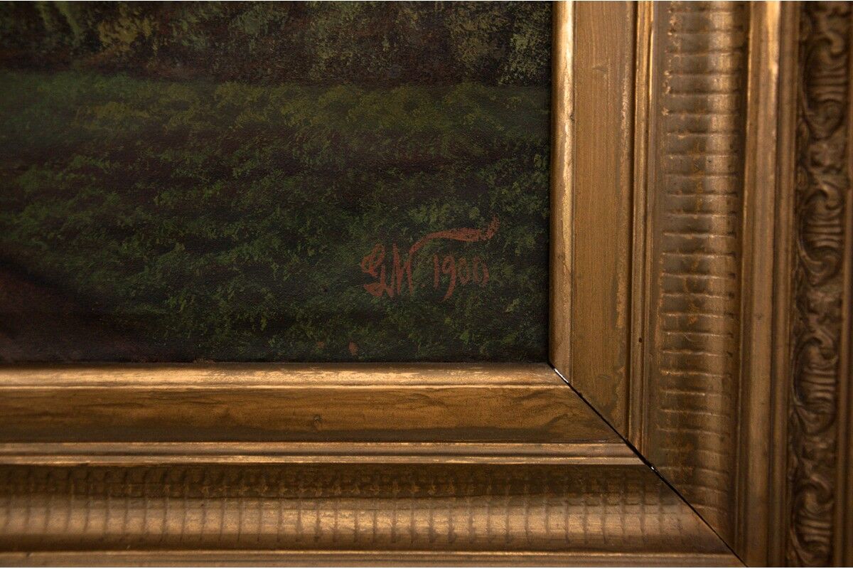 Painting "Road to the farm"