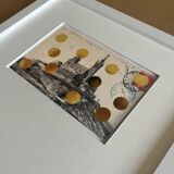 Marseille - Collage on postcard