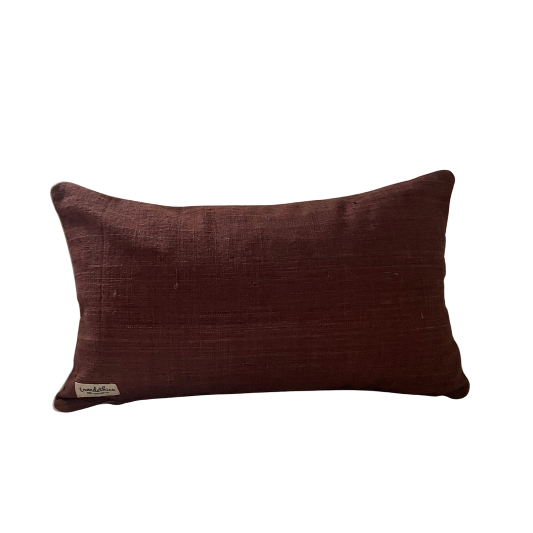 Chocolate Dokmai cushion