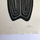 Raoul ubac, the uprooted grass 3, 1975. original etching signed in pencil.