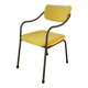 Child's armchair in yellow corduroy