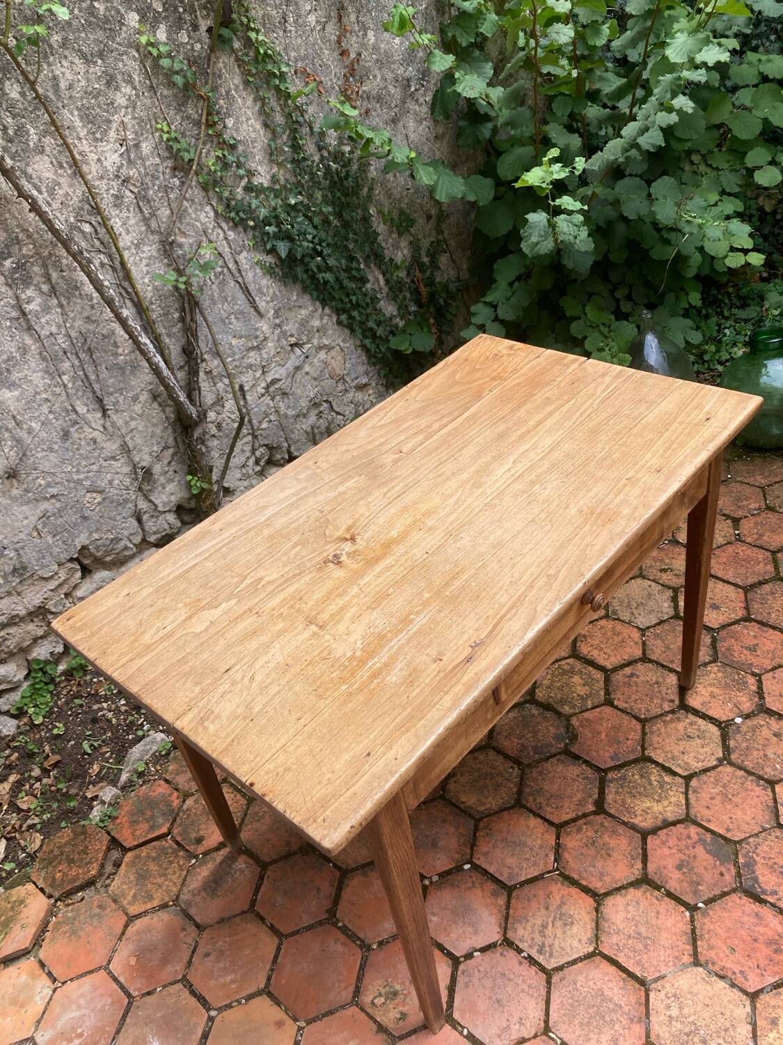 Vintage farmhouse table