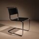 Cantilever Chair ‚S33‘ in Black Leather by Mart Stam for Thonet | Germany