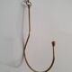 Golden metal hook