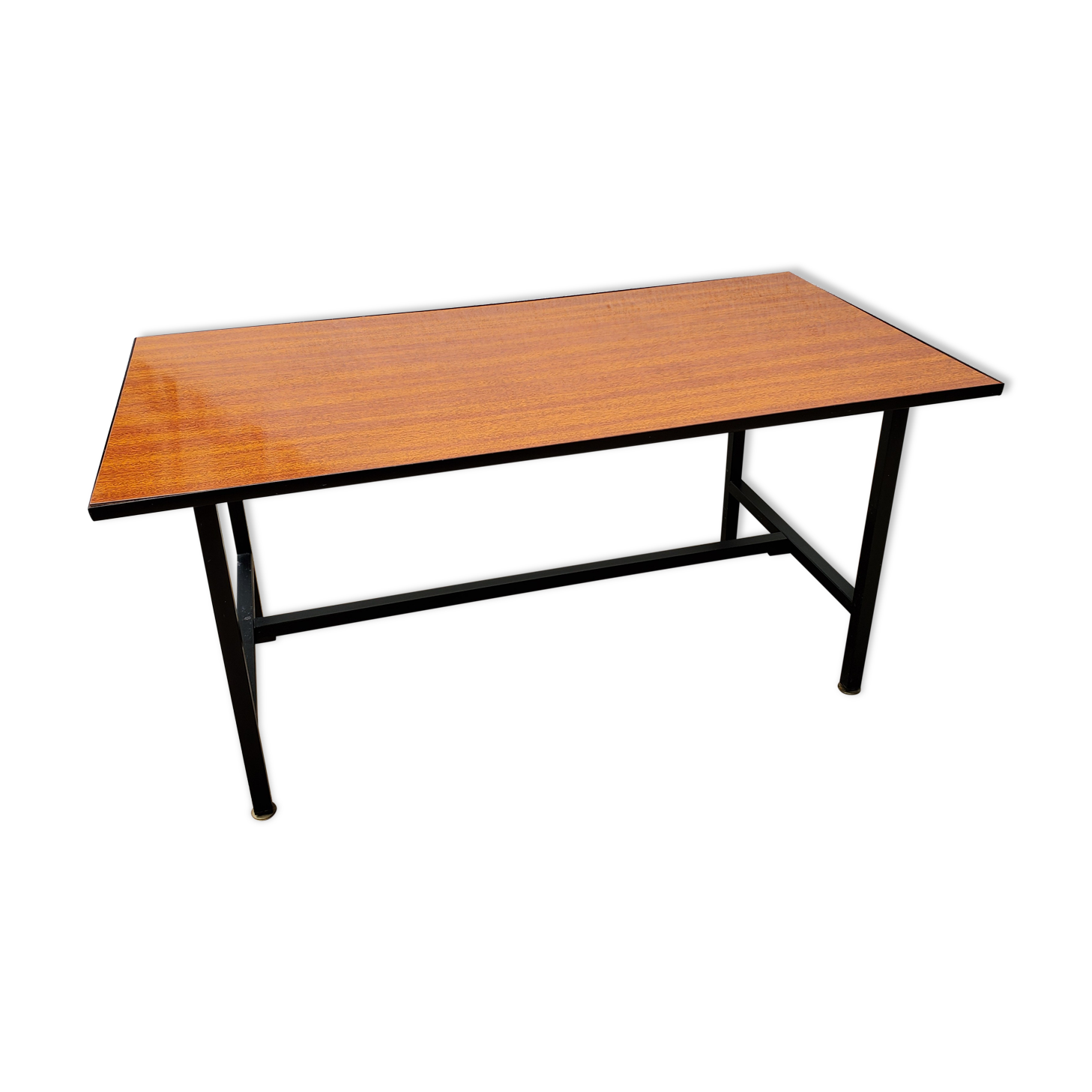 60's metal coffee table and formica