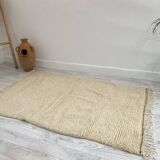 Handmade wool berber rug 158 x 95 cm