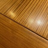 Scandinavian dining table with compass legs