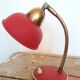 Lampe de bureau rouge