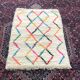 Tapis azilal coloré chambre enfants 61x101cm