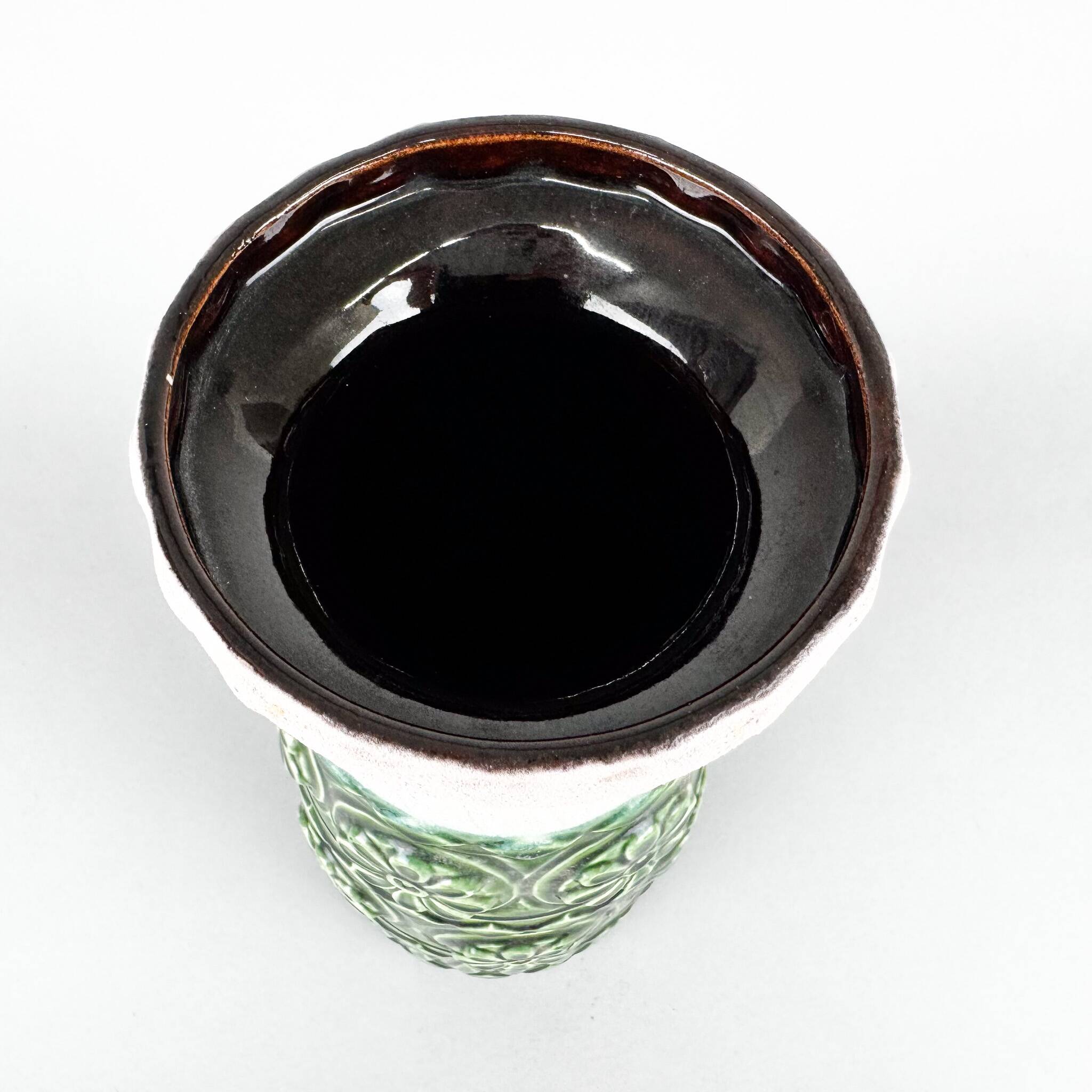 1960s German Ceramic Tall Vase by Bay Keramik