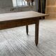 1950s oak butcher's farm table