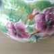 Saint Clément slip pot with Nasturtium decor