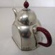 Cosi Tabellini Century 24 Pewter And Red Bakelite Tea And Coffee Service