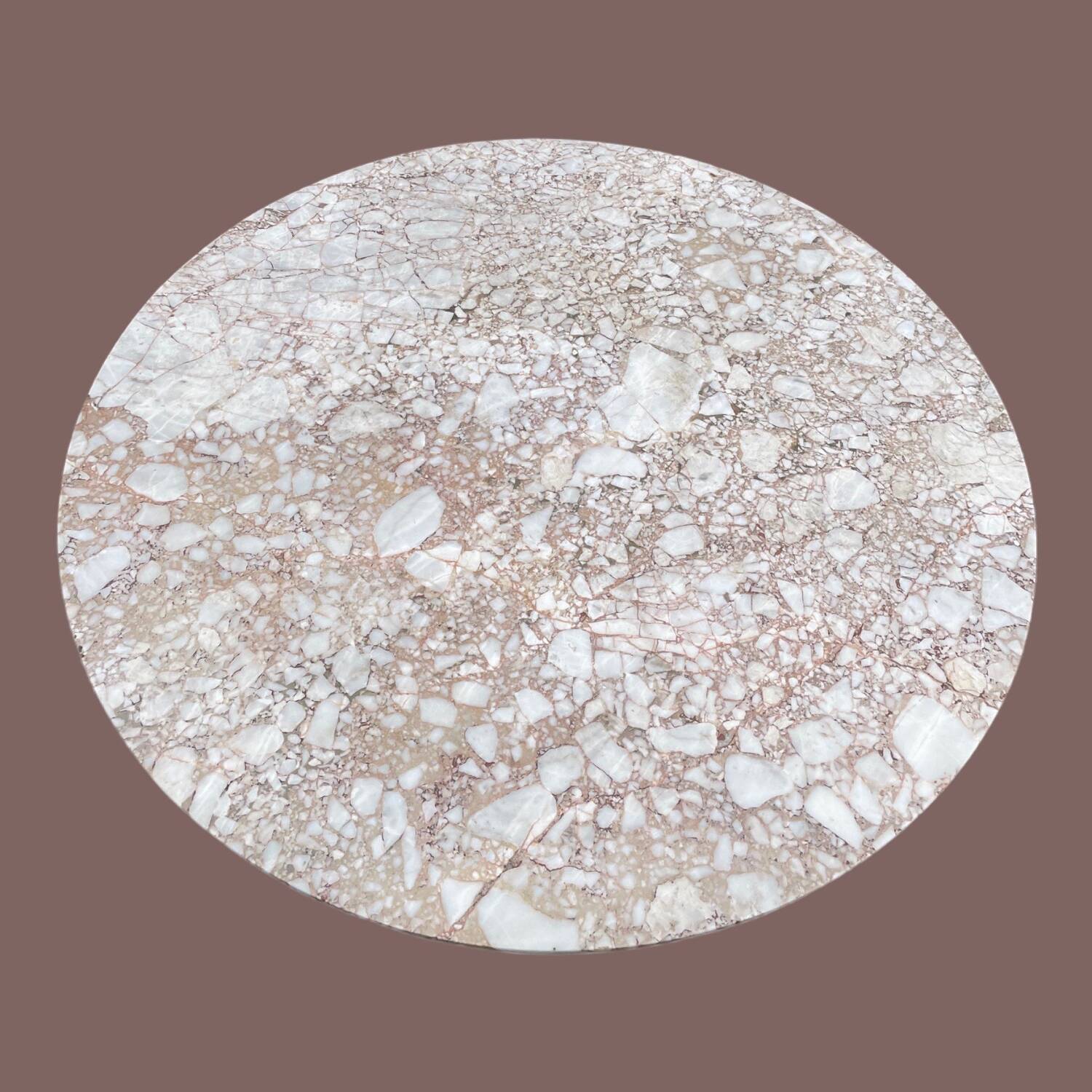 Drum table, 19th century mahogany pedestal table