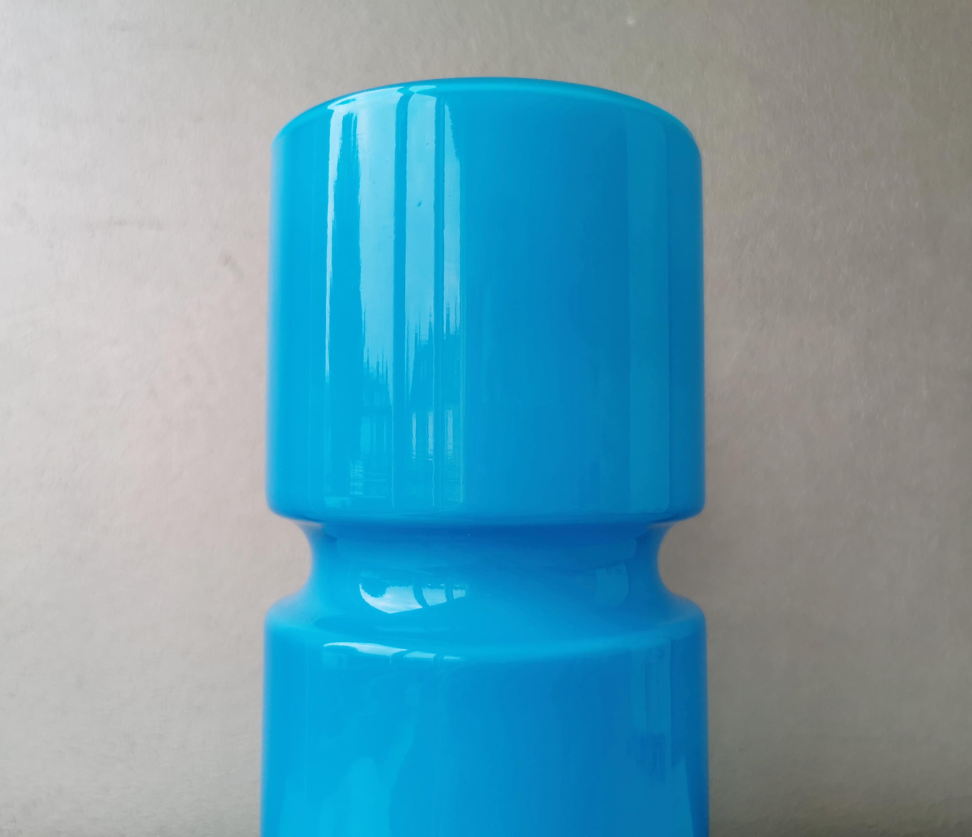 Beautiful vintage glass table lamp/bedside lamp from the nineties.