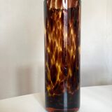 Glass vase macchia a macchia scale 1960 Italian design