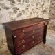 Commode Empire française ancienne en acajou