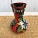 Colorful vintage vase