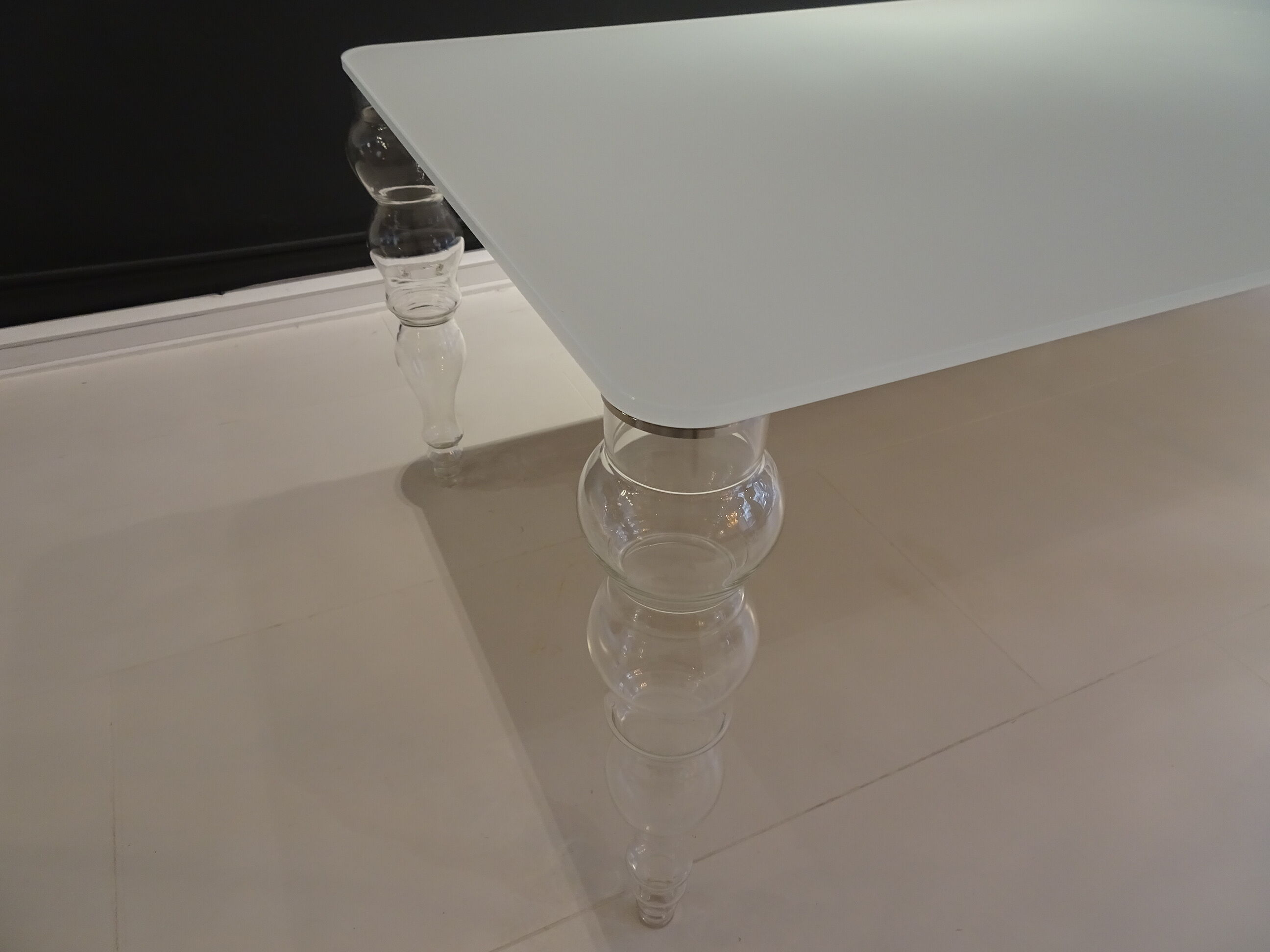 Table to eat Pierro Lissoni for Glassitalia
