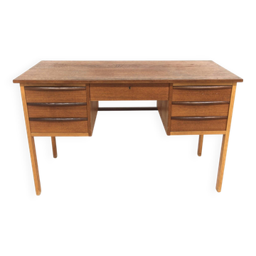Scandinavian teak desk, Sweden, 1960