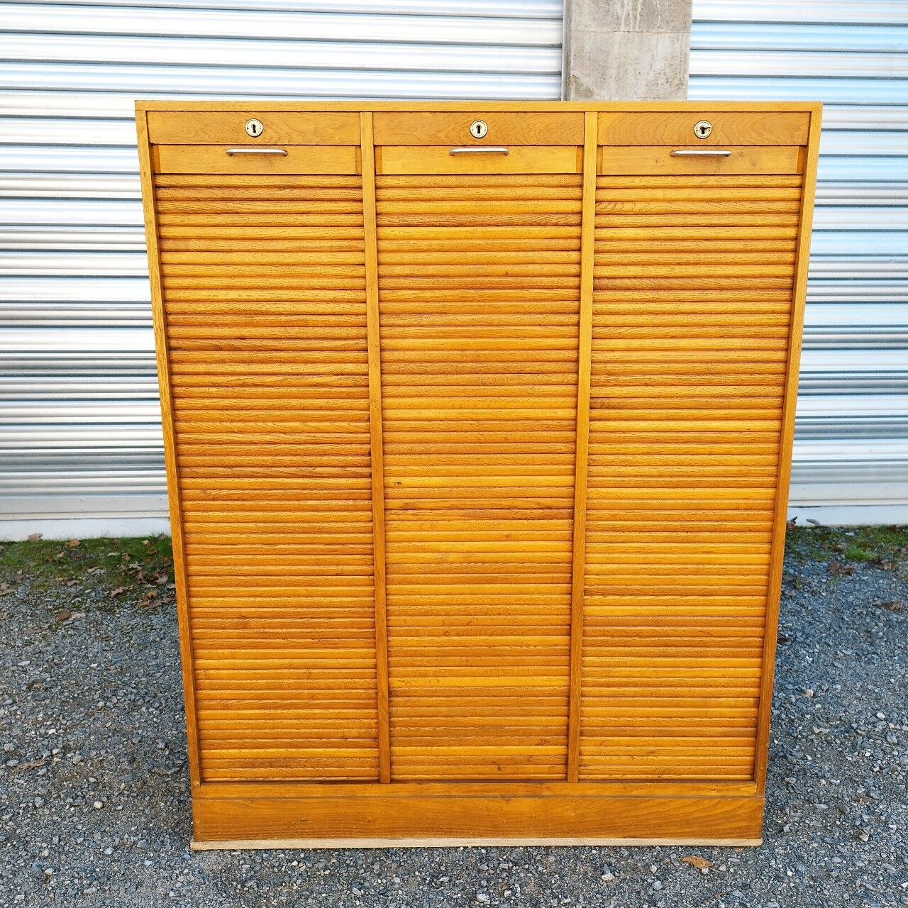 Curtain binder 3 doors rolls vintage