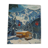 Table mountain Contamines Nuguet 1968