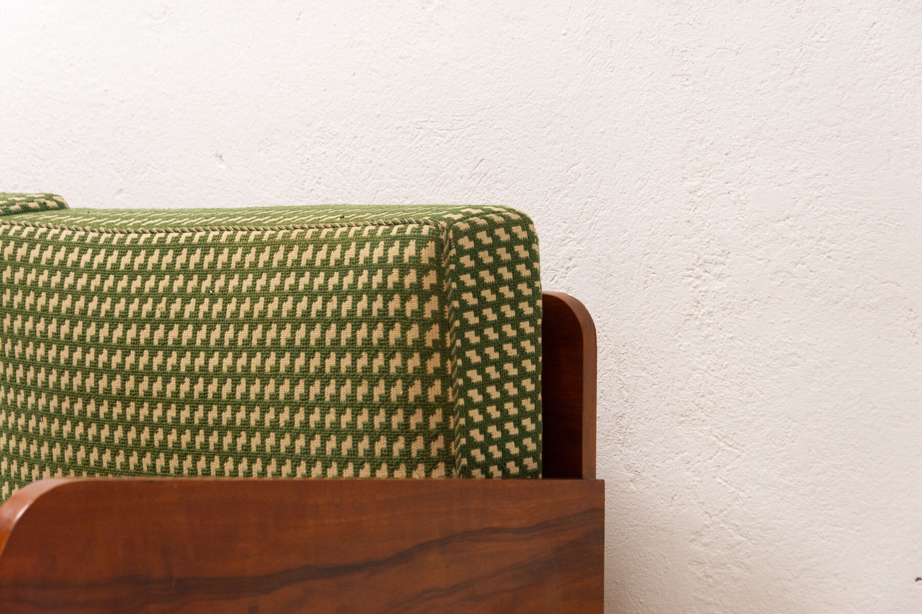 mid century folding sofabed by jindřich halabala for up závody, 1950´s